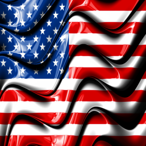 20 oz American Flag Skinny Tumbler