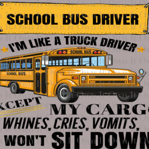 20 oz Bus Driver Tumbler