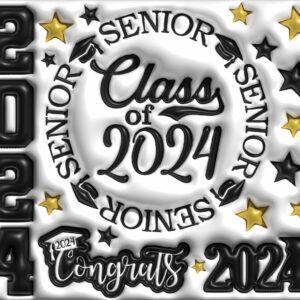 20 oz Senior Class 2024 skinny Tumbler
