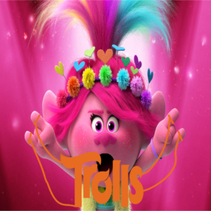 20 oz Trolls Skinny Tumbler