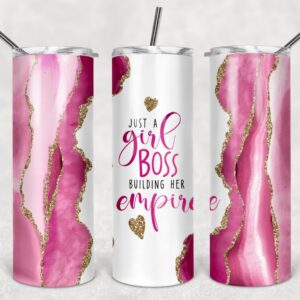 20 oz Girl Boss Skinny Tumbler
