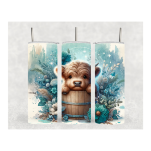 20 Oz Highland Cow Tumbler