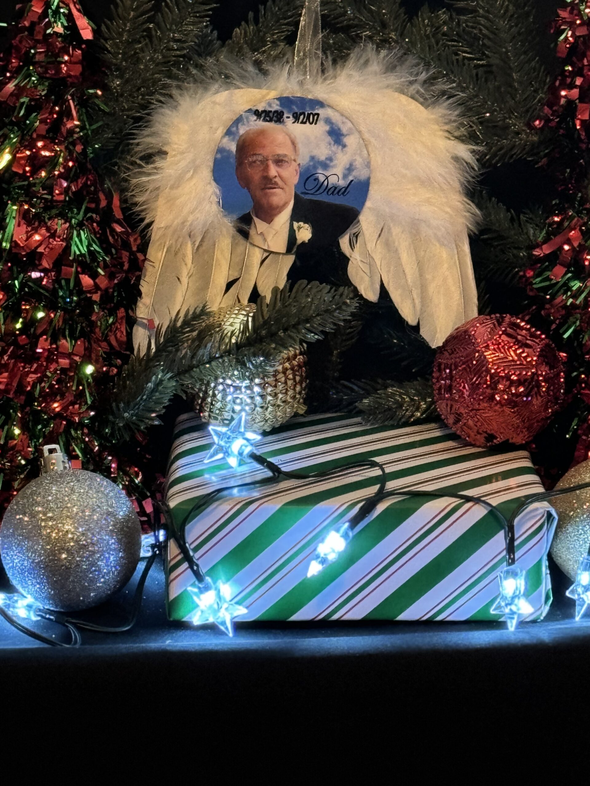 Angel Wing Personalized Ornament - Image 2