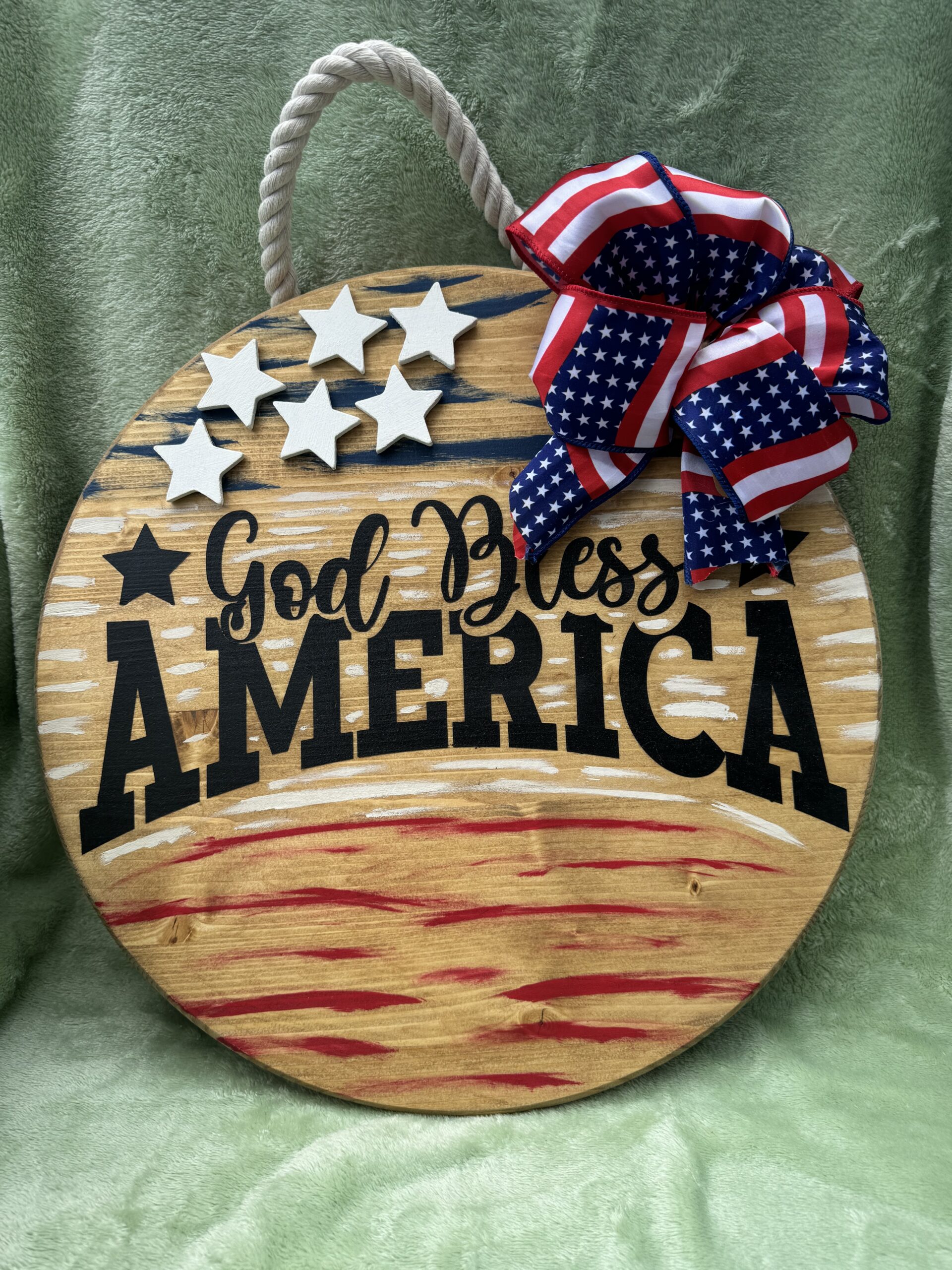 GOD BLESS AMERICA SIGN