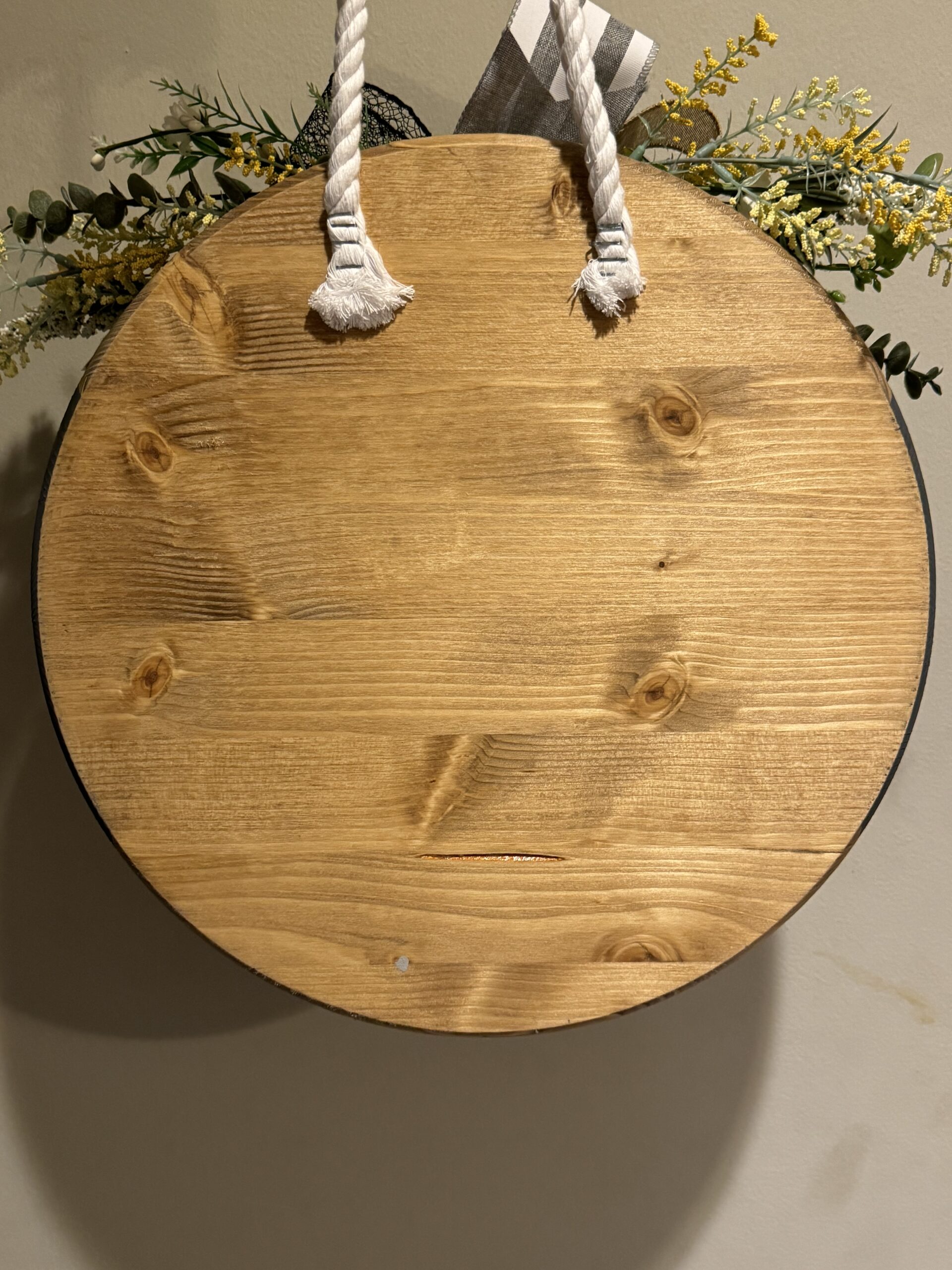 Come Back With a Warrant Hanging Door Sign - Image 2