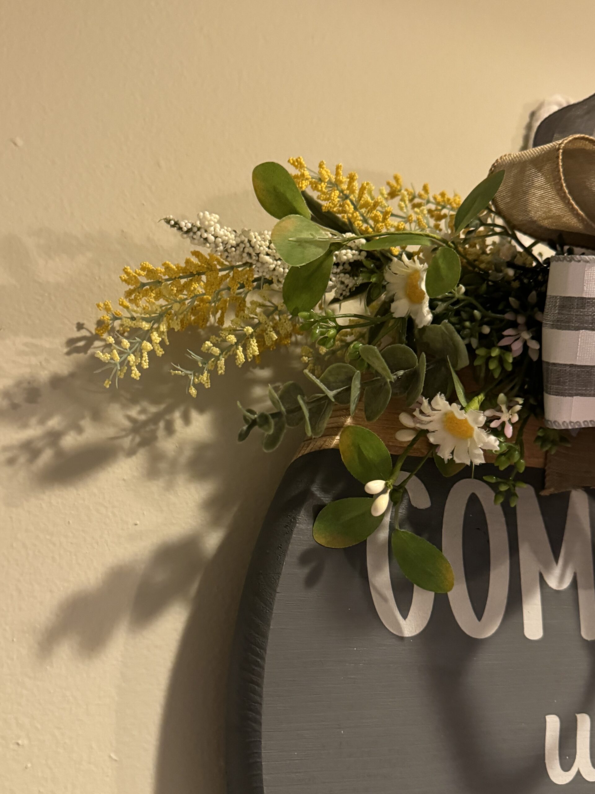 Come Back With a Warrant Hanging Door Sign - Image 5