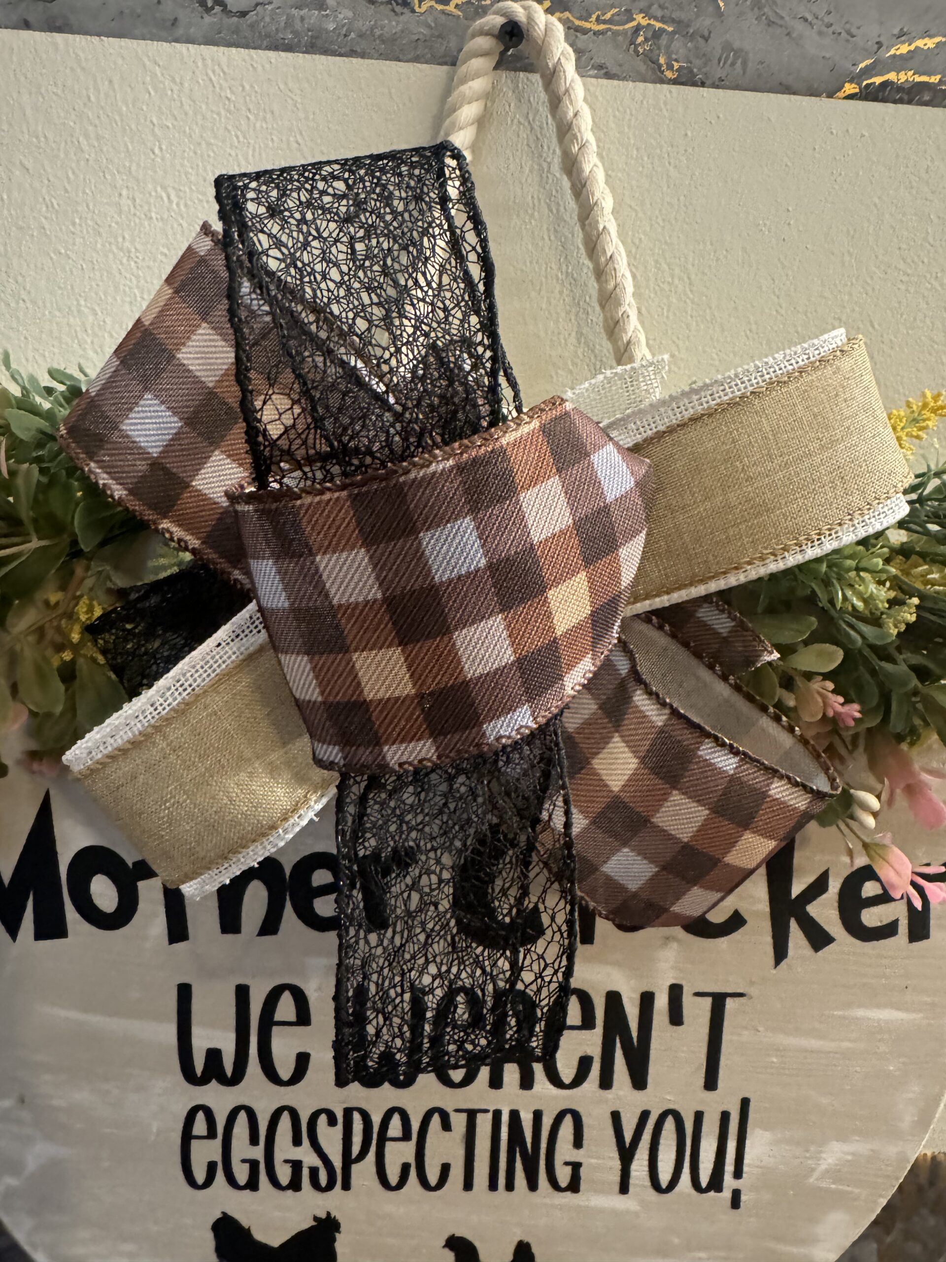 Mother Clucker Hanging Door Sign - Image 5