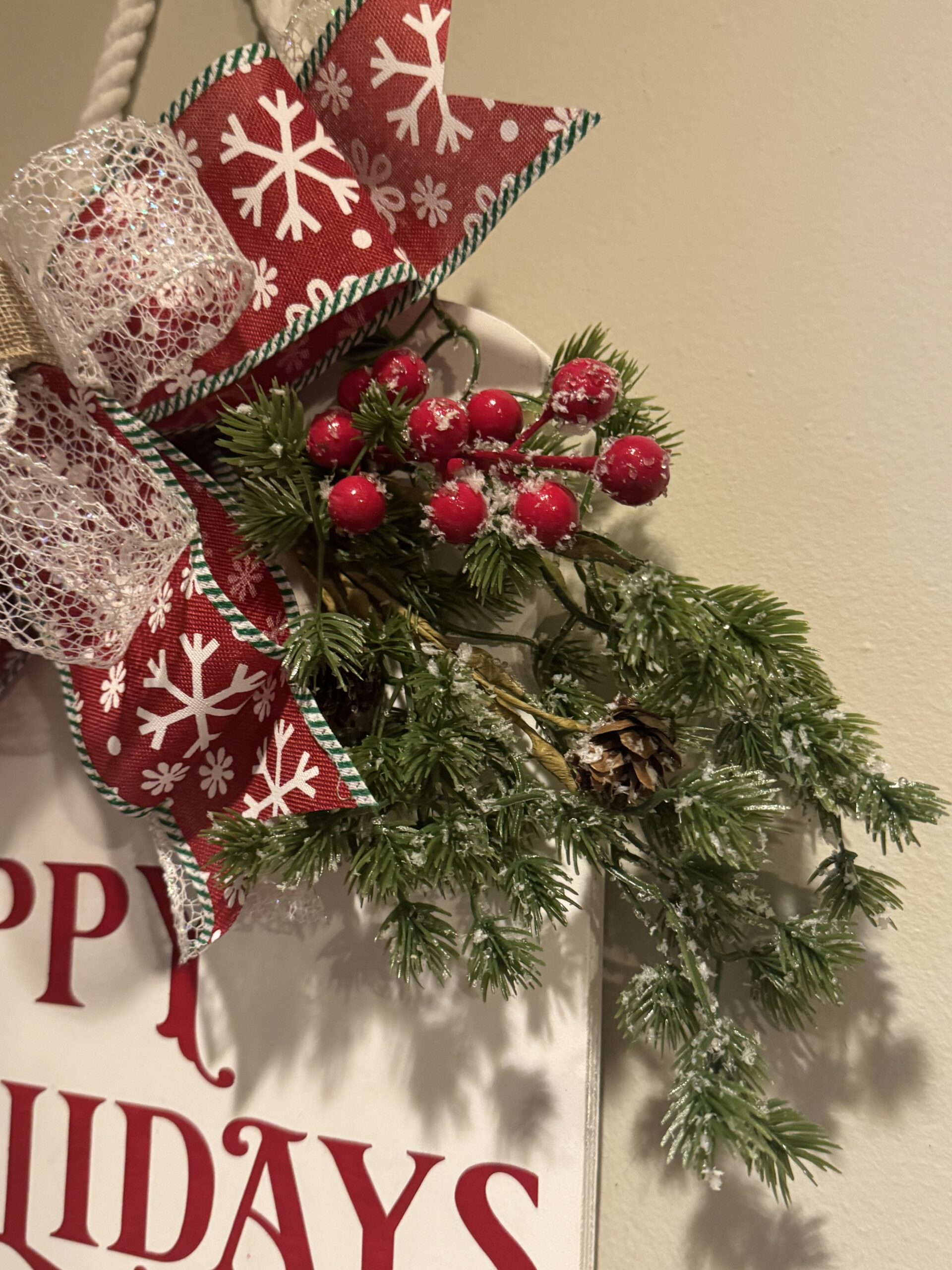 Welcome Fall Hanging Door Sign - Image 2