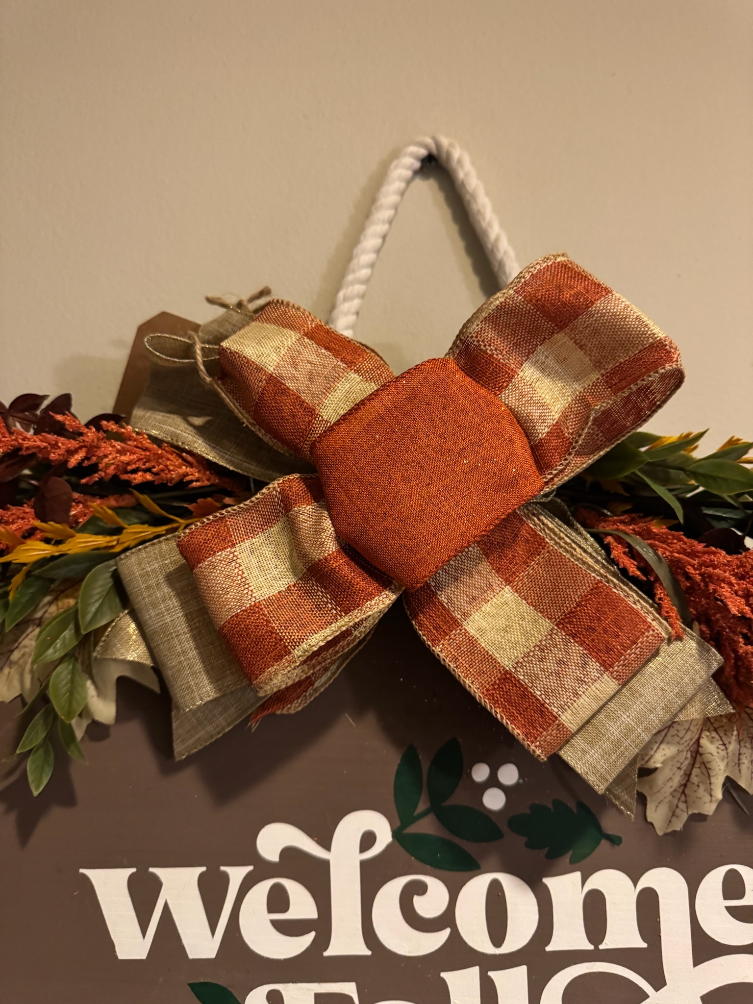 Welcome Fall Hanging Sign - Image 6