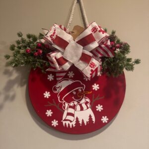 Snowman Hanging Sign